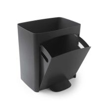 Recycling Waste Bin SP Berner Anthracite 10 L 30 L x 2 Plastic 3 Compartments (1 Unit)