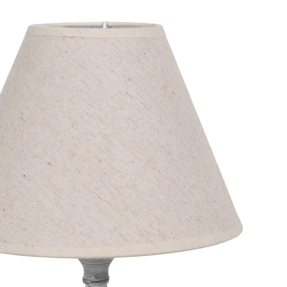 Lampe de bureau Beige Gris 60 W 220-240 V 20 x 20 x 34 cm