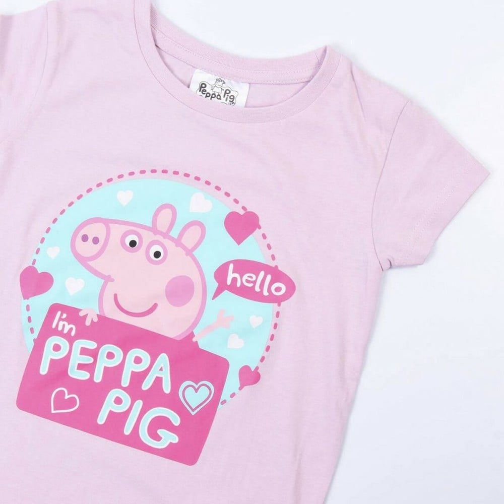 Pyjama D'Été Peppa Pig Rose