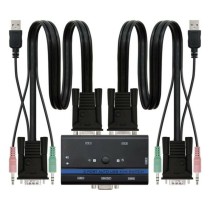 Adaptateur/convertisseur AV NANOCABLE 10.12.2001 Noir