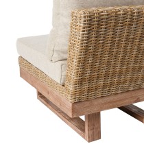 Garden sofa Patsy Modular Wood Rattan 66 x 89 x 64,5 cm