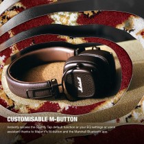 Headphones with Headband Marshall Major V BT Brown