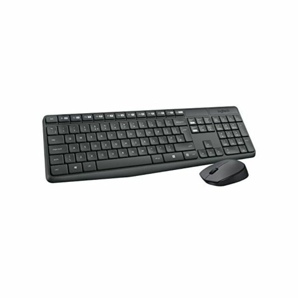 Tastatur mit Drahtloser Maus Logitech 920-007919