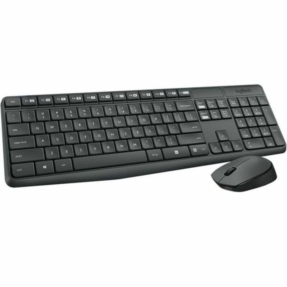 Tastatur mit Drahtloser Maus Logitech 920-007919