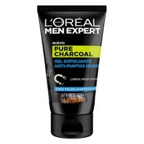 Gesichtspeeling Pure Charcoal L'Oreal Make Up Men Expert (100 ml) 100 ml