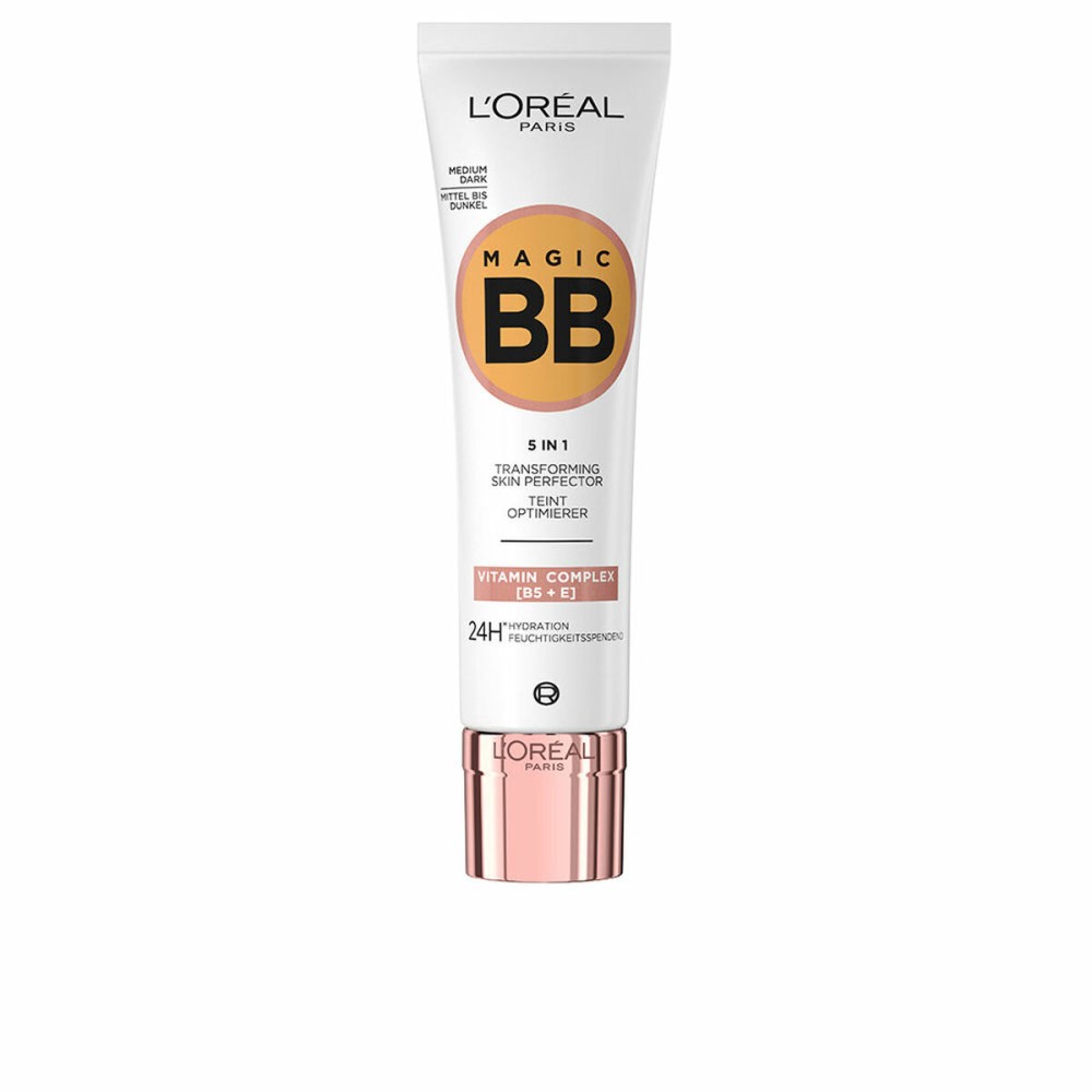 Crème Make-up Base L'Oreal Make Up Magic Bb Medium Dark Spf 10 30 ml