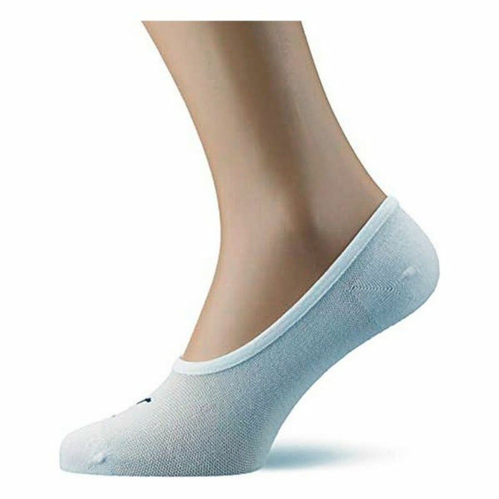 Chaussettes Chevilles Puma FOOTIE (3 paires) Blanc