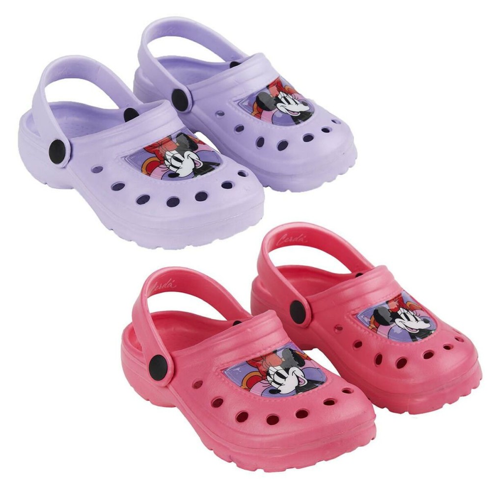 Sabots de Plage Minnie Mouse Lila