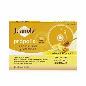 Bonbons gélifiés Juanola Própolis Citron Miel 24 Unités Propolis