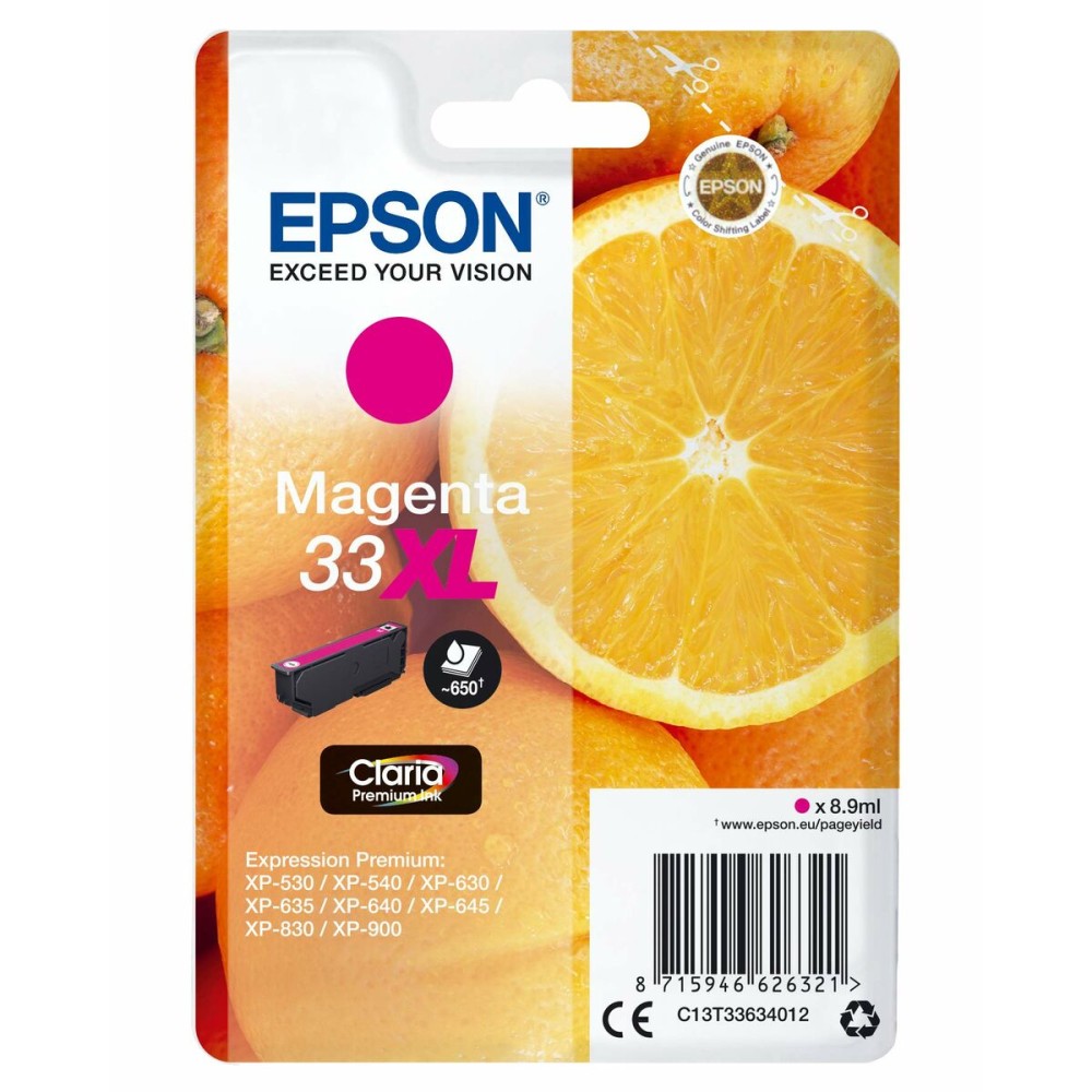 Original Tintenpatrone Epson C13T33634022 Magenta