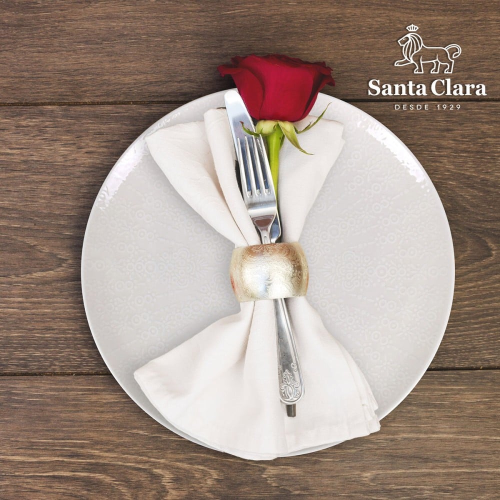 Tableware Santa Clara Coruña 12 Pieces Porcelain