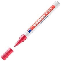 Permanent marker Edding 751 Red (10 Units)