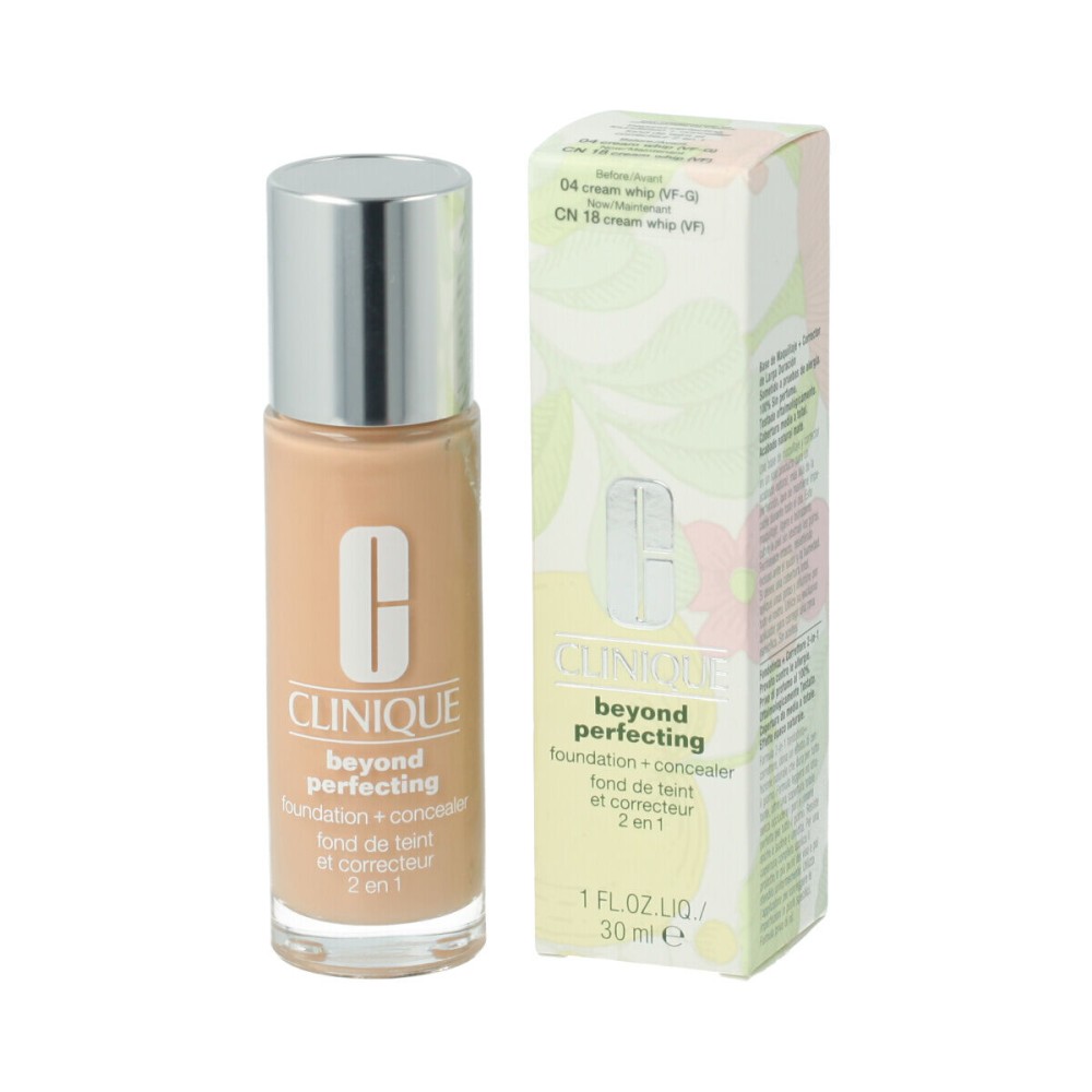 Base de maquillage liquide Clinique Beyond Perfecting Nº 04 Creamwhip VF-G 30 ml