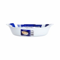 Serving Platter Luminarc Smart Cuisine Oval White Glass 21 x 13 cm (6 Units)