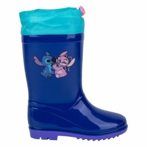 Bottes en Caoutchouc pour Enfants Stitch Bleu