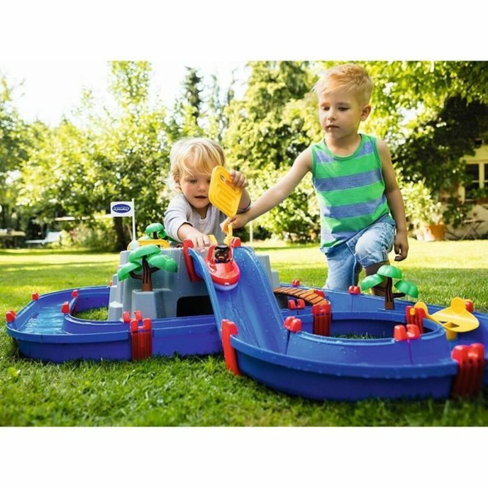 Ensemble de jouets Smoby AQUAPLAY Mountain Lake Aquatic Circuit Plastique