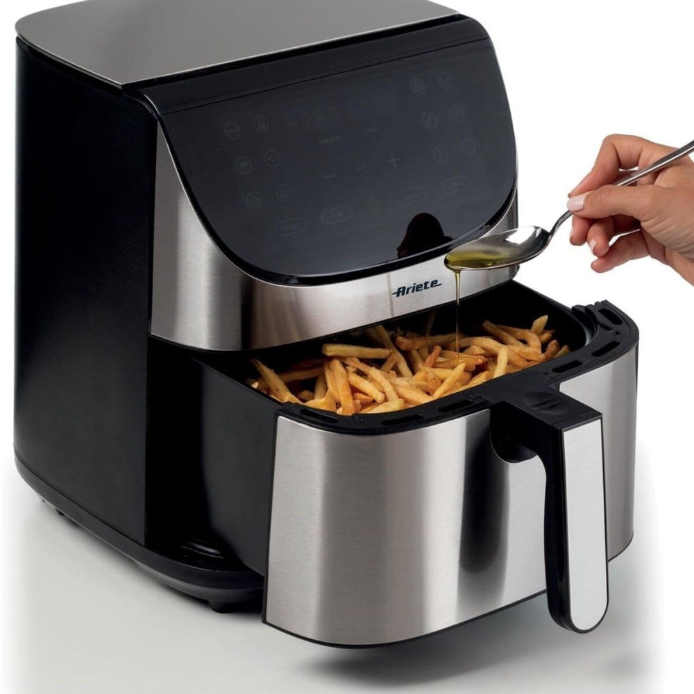 Heißluftfritteuse Ariete 00C462800AR0 Schwarz Stahl 1800 W 7 L