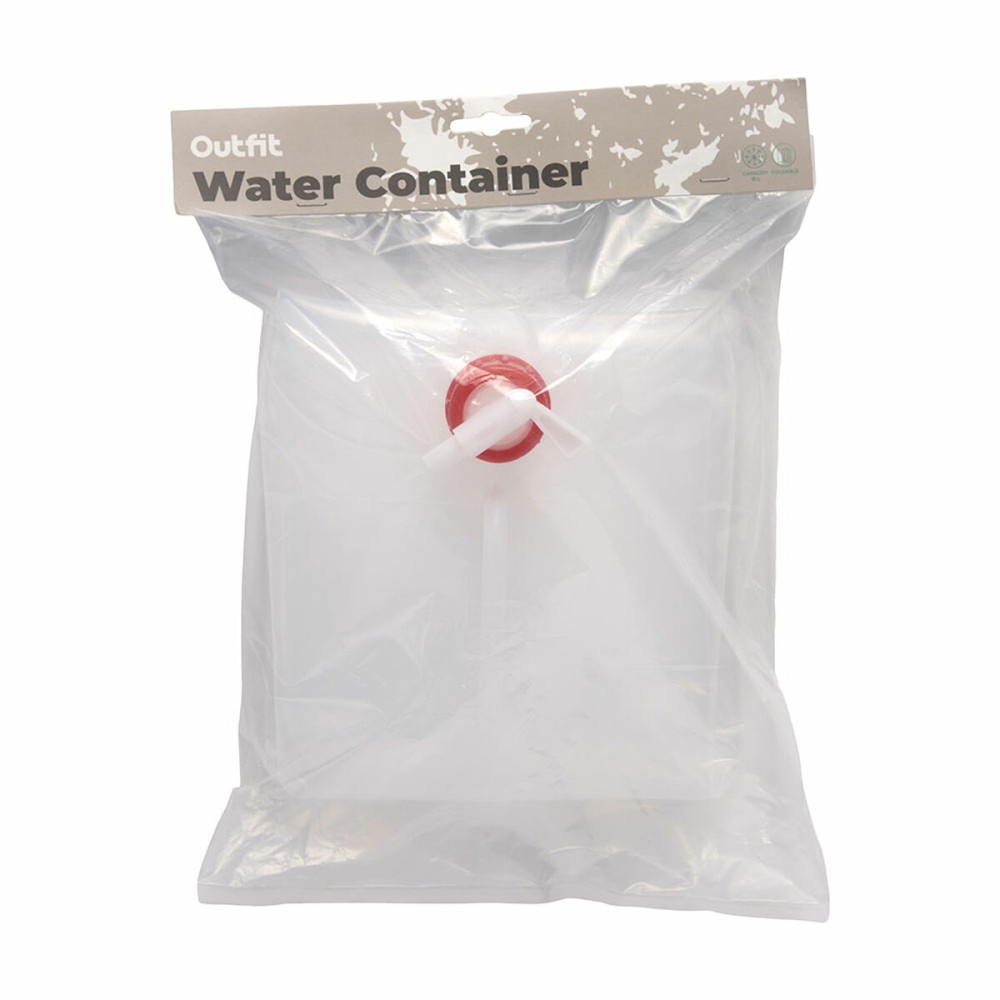 Water Container Outfit White 10 L 23 x 23 x 25 cm Foldable