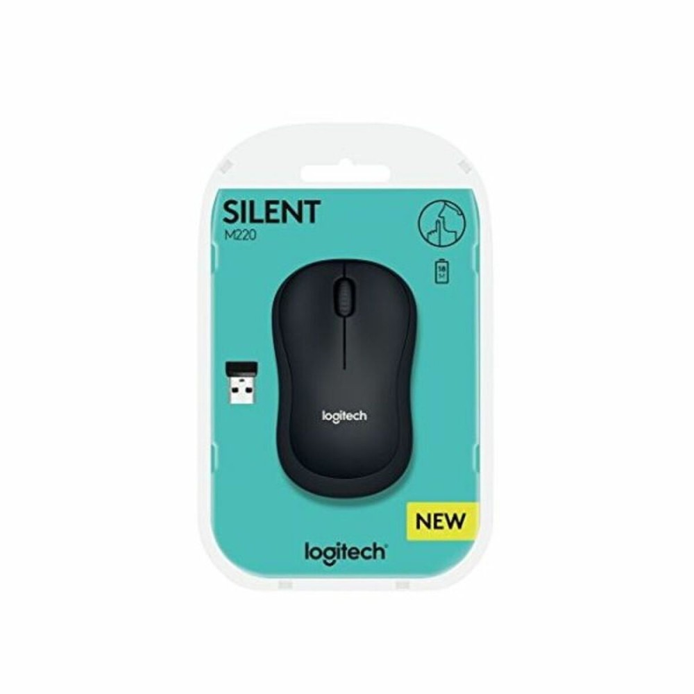 Drahtlose optische Maus Logitech 910-004885 Schwarz