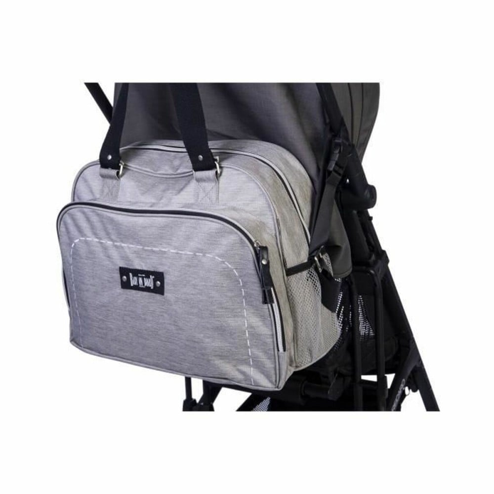 Wickeltasche Baby on Board Simply Sushi Schwarz Grau