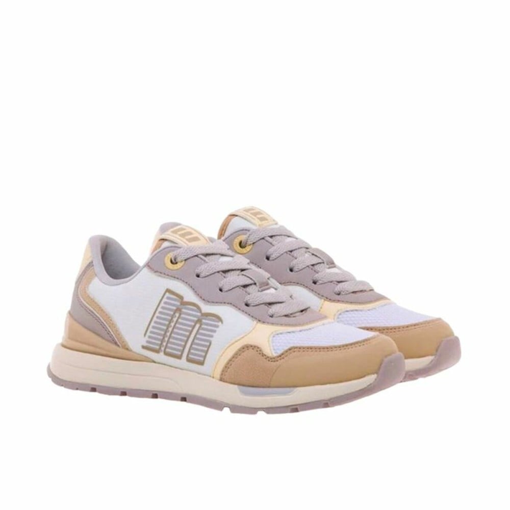 Casual Trainers Mustang Compact White Light brown