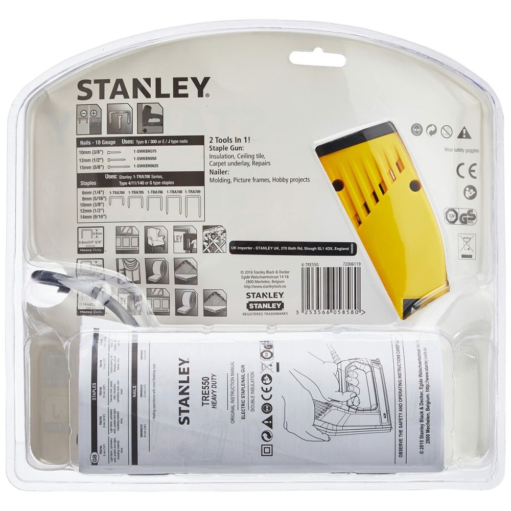 Agrafeuse professionnelle Stanley 6-TRE550