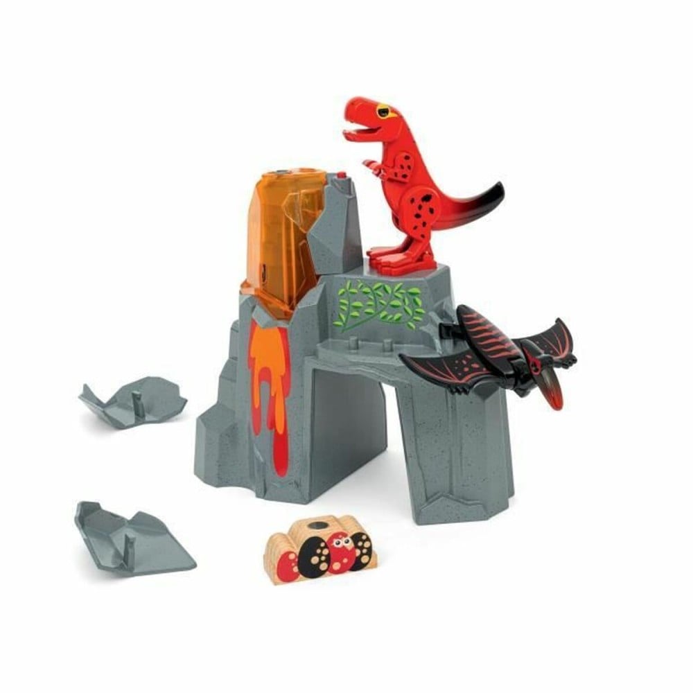 Action Figure Brio 36092 Dinosaur Erupting Volcano