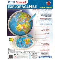 Interactive Earth Globe Clementoni Plastic FR