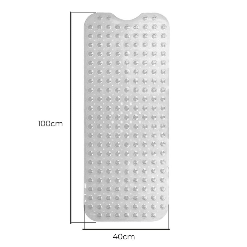 Rutschfeste Duschmatte Exma Durchsichtig PVC 100 x 40 cm