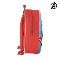 3D Child bag The Avengers Red