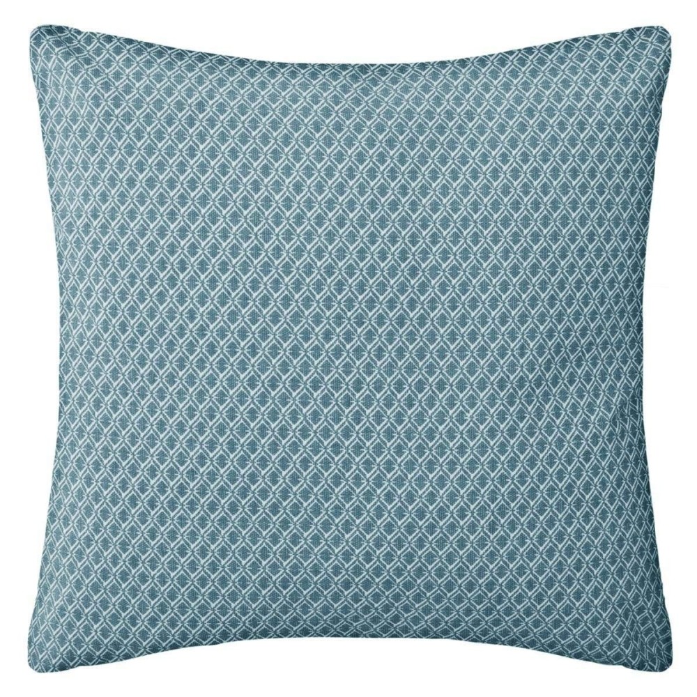 Cushion Atmosphera Otto Blue Cotton (38 x 38 cm)