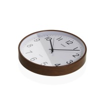 Horloge Murale Versa Plastique Quartz Bois MDF 4 x 30 x 30 cm