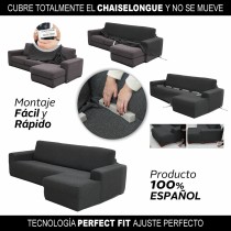 Chaise longue avec bras droit court Sofaskins NIAGARA 210 - 340 cm