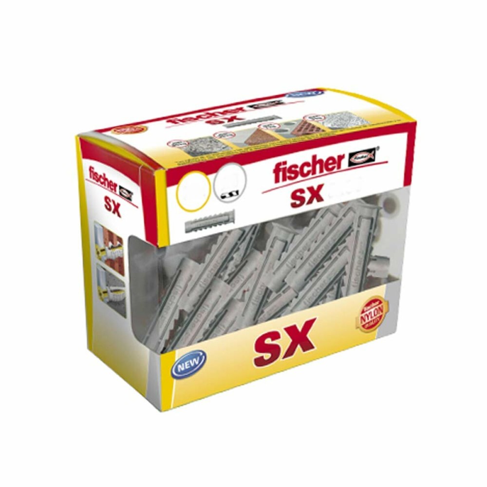 Stollen Fischer SX 553436 10 x 50 mm Nylon (30 Stück)