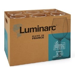 verre de vin Luminarc Duero Transparent verre (580 ml) (6 Unités)