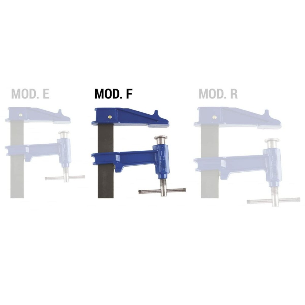 Schraubzwinge Piher 04040 Stahl 40 cm