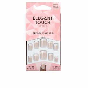 Falsche Nägel Elegant Touch French S (24 uds)