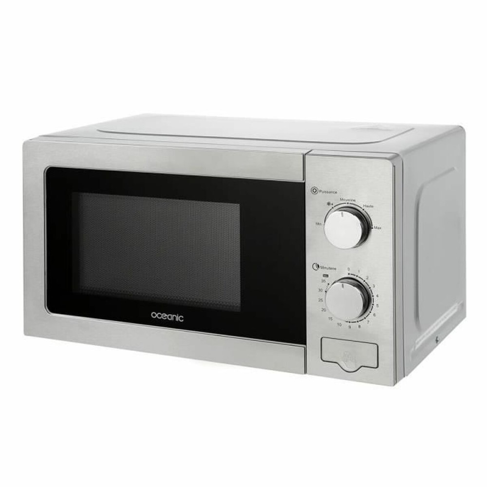 Microwave with Grill Oceanic MO20S Grey 700 W 20 L