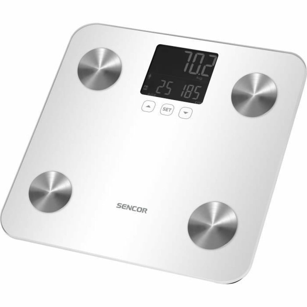 Digital Bathroom Scales Sencor SBS 6025WH White 180 kg