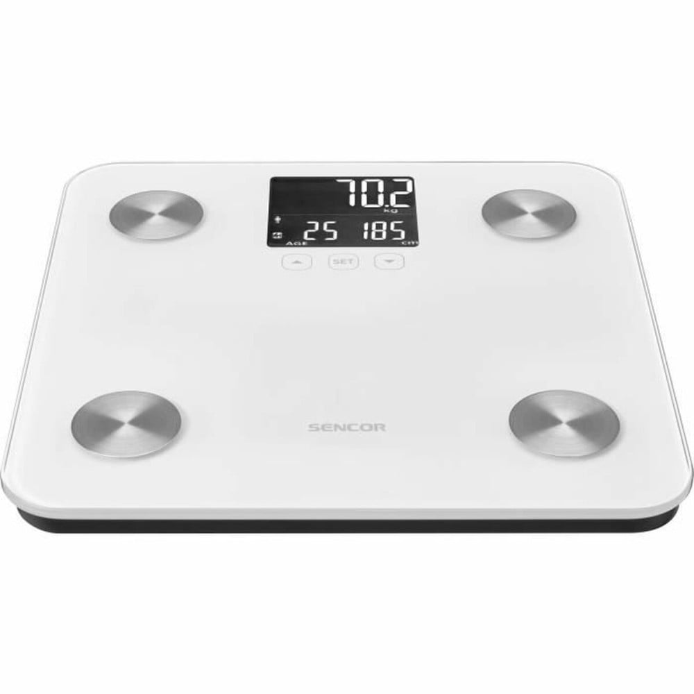 Digital Bathroom Scales Sencor SBS 6025WH White 180 kg