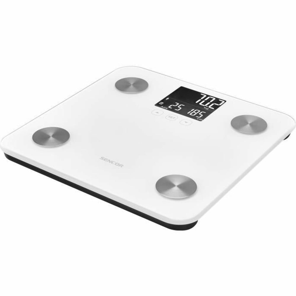 Digital Bathroom Scales Sencor SBS 6025WH White 180 kg