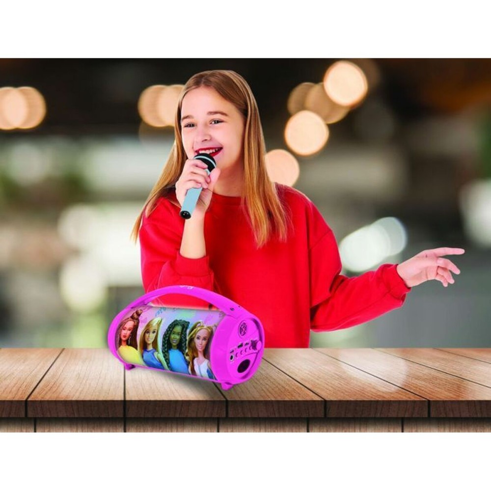 Portable Speaker Lexibook Barbie Rose