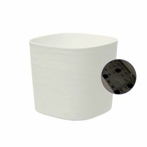 Self-watering flowerpot Garden ID White 20 x 20 cm