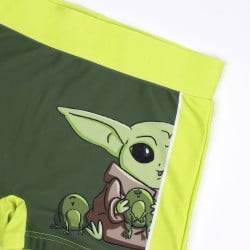 Boys Swim Shorts The Mandalorian Green