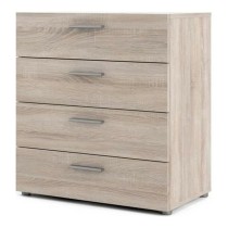 Schubladenschrank Tvilum Tyhja Braun Metall Eg 70 x 40 x 75 cm