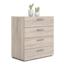 Schubladenschrank Tvilum Tyhja Braun Metall Eg 70 x 40 x 75 cm