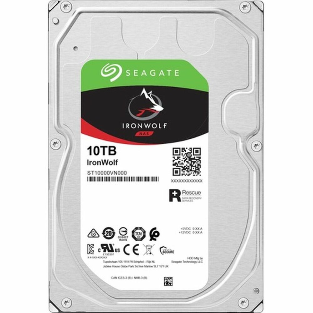 Hard Drive Seagate ST10000VN000 10TB 3,5" 10 TB 3.5"