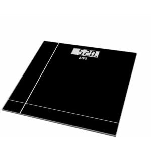 Digital Bathroom Scales EDM 07521 Black Crystal 180 kg