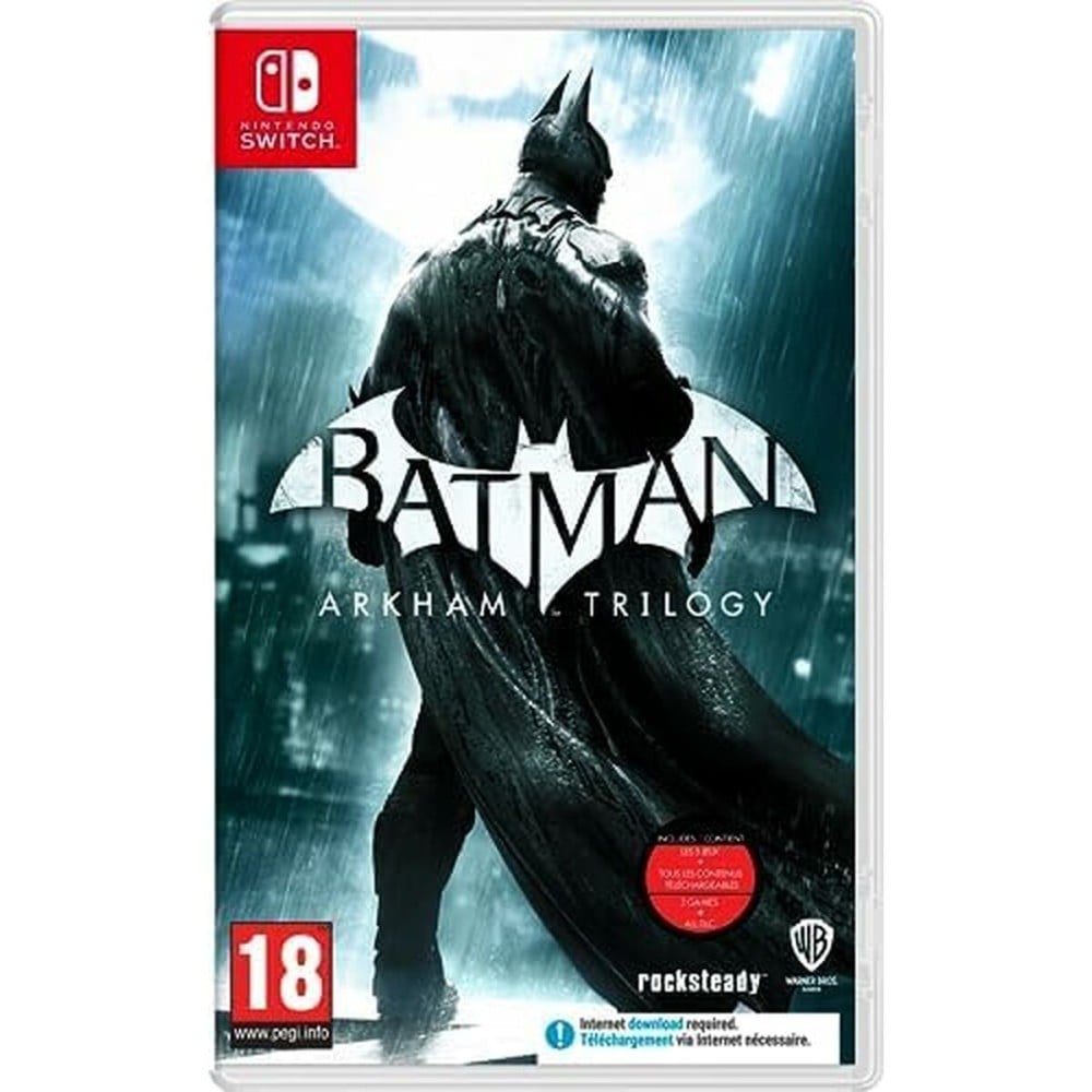 Video game for Switch Warner Games Batman: Arkham Trilogy (FR)