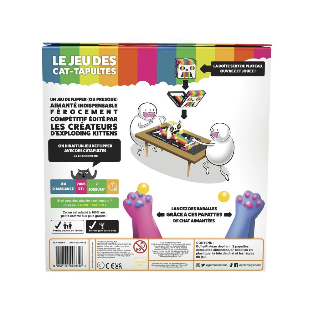 Jeu de société Asmodee Le Jeu des Cat-Tapultes (FR)